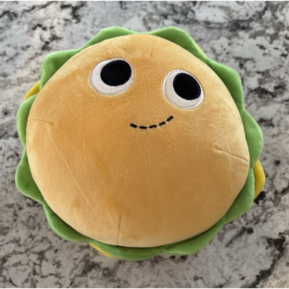 Kidrobot Yummy World X Shake Shack Collab Cheeseburger Plush Toy Used